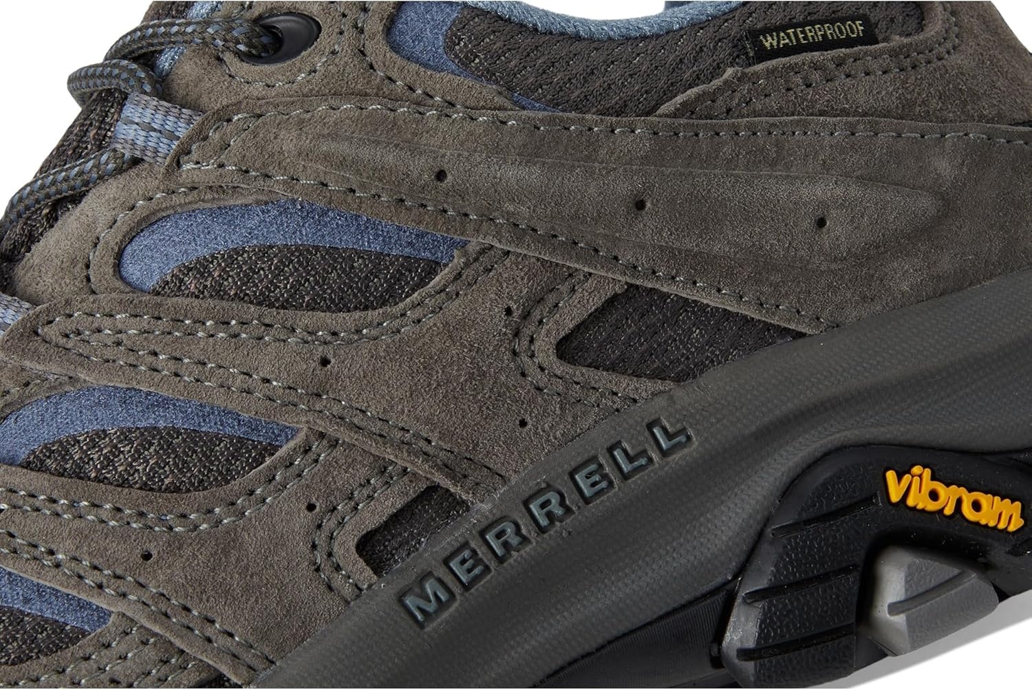 image:imageMerrell Womens Moab 3 Waterproof Hiking ShoeNew Granite