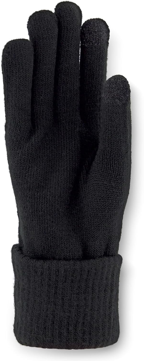 image:imageMerrell Womens Powell Magic Gloves TouchSensitive amp StretchKnit for Winter Cuffs amp LogoBlack