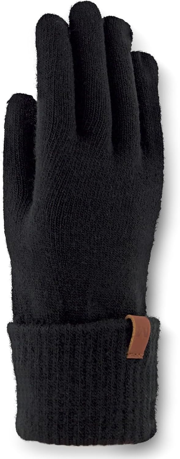 image:imageMerrell Womens Powell Magic Gloves TouchSensitive amp StretchKnit for Winter Cuffs amp LogoBlack