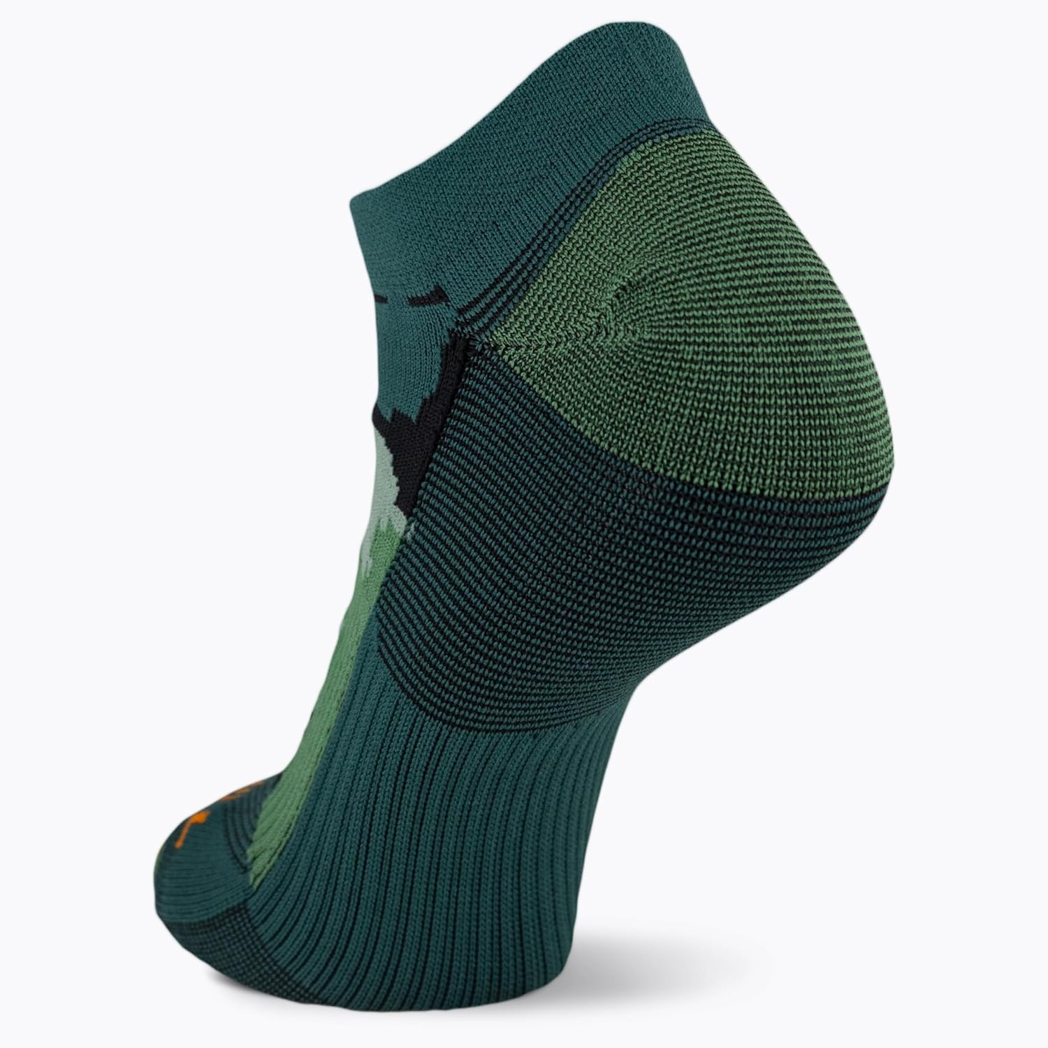 image:imageMerrell unisexadult Mens and Womens Trail Running Lightweight Socks Antislip Heel and Breathable MeshNo Show Green Camo