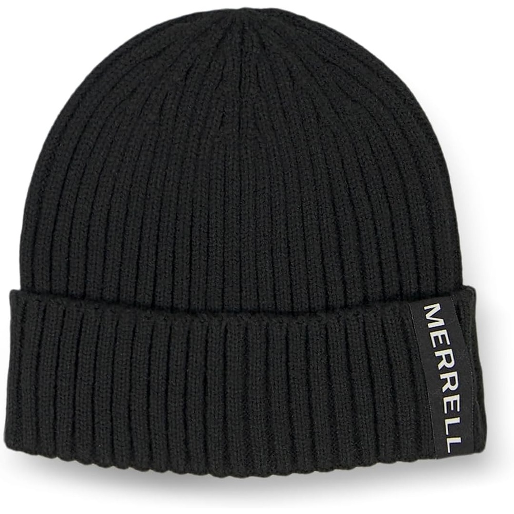 image:imageMerrell Unisex Adult Crestone Ribbed Cuff HatBlack