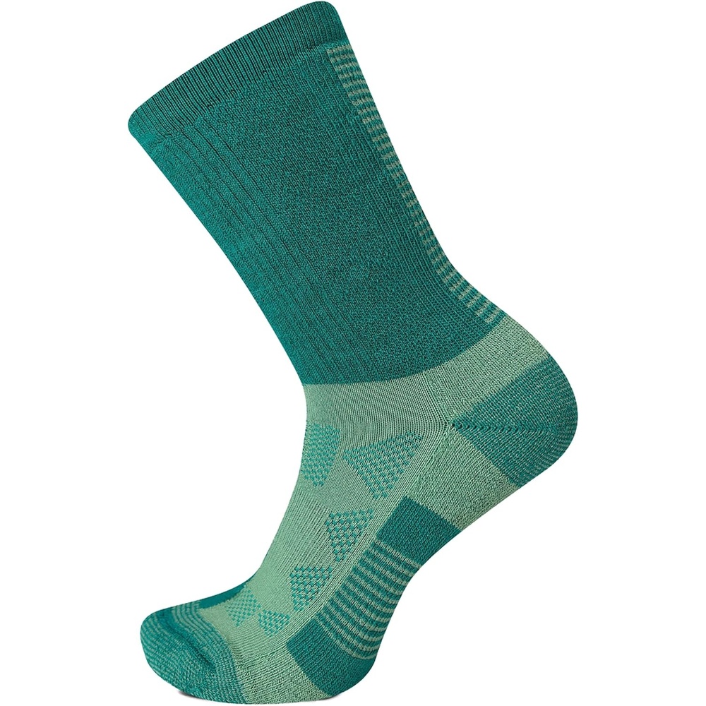 image:imageMerrell Unisex MOAB Speed Lightweight Hiker Crew Sock 1 pair per pack Turquoise595 Womens 585 Mens
