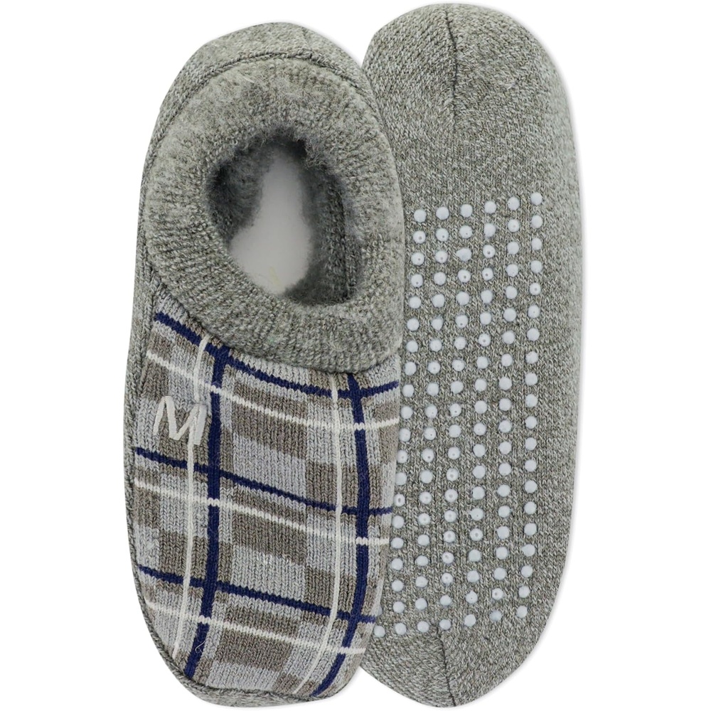 image:imageMerrell Unisexadults Mens and Womens Cozy Gripper Slipper Socks Unisex Soft Brushed Inner Layer and Full CushionCharcoal