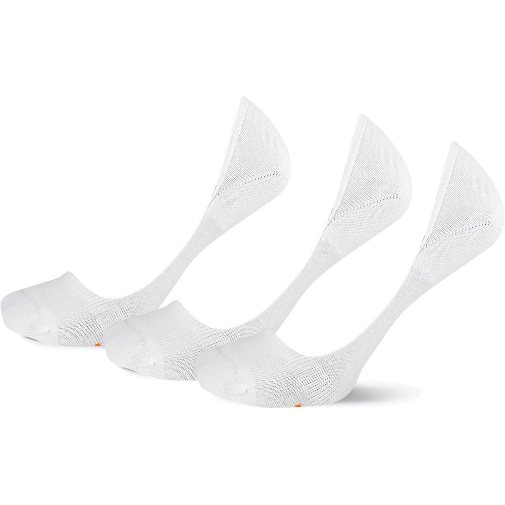 image:imageMerrell Unisexadults Mens and Womens Lightweight Liner Socks Unisex 3 Pair Pack Arch support and Heel GripperWhite