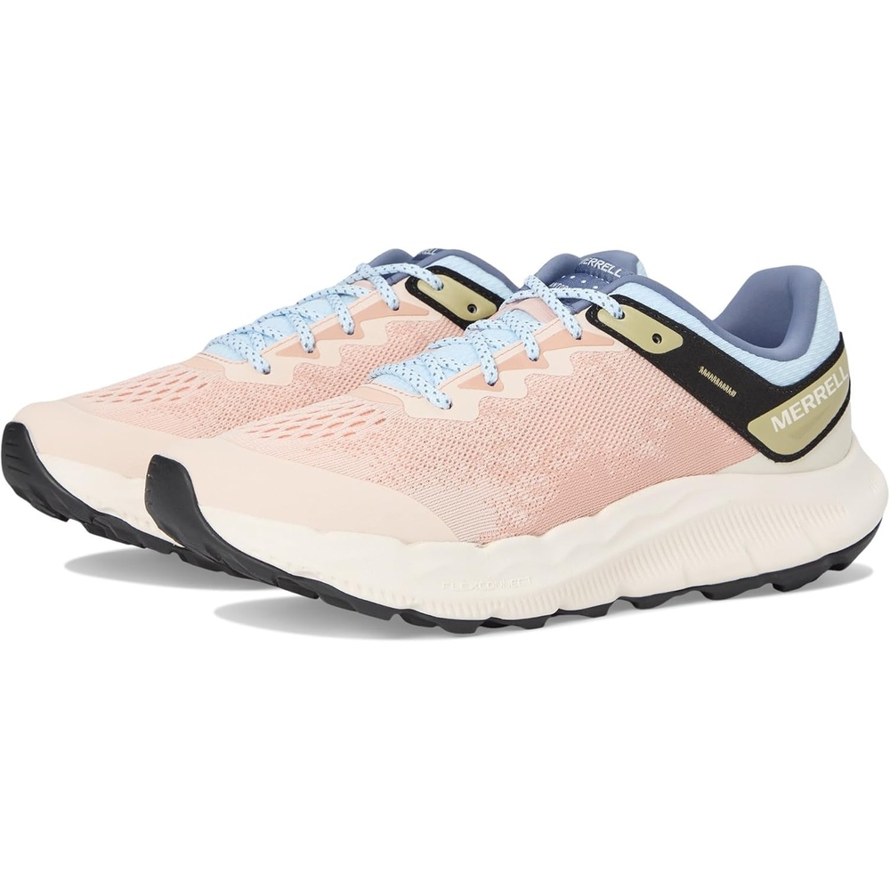 image:imageMerrell Womens Antora 4 Trail Running ShoesPink SaltIce Blue