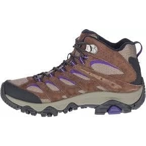 image:imageMerrell Womens Moab 3 Mid Waterproof Hiking BootsBrackenPurple