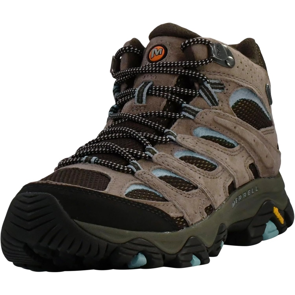 image:imageMerrell Womens Moab 3 Mid Waterproof Hiking BootsBrindle
