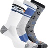Crew - Blue Assorted (3 Pairs)