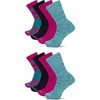 Pink Assorted (8 Pairs)