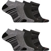 Black Assorted (8 Pairs)
