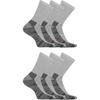Gray Heather (6 Pairs)