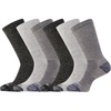 Charcoal (6 Pairs)