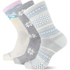 Light Grey Assorted (3 Pairs)