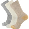 Light Tan Assorted (3 Pairs)