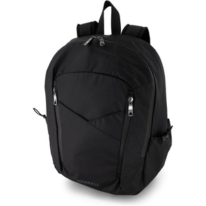Merrell Eclipse Backpack, Lightweight Pack with Water Bottle Holder & Pockets, Multi-Use(Black)