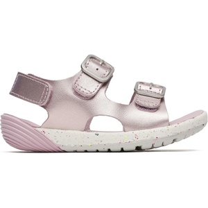 Merrell Kids’ Bare Steps Sandals(Lilac/Metallic)