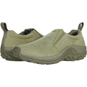 Merrell Mens Jungle Moc Leather Waterproof Ice+Moccasin(Lichen)