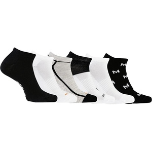 Merrell Men’s and Women’s Wool Everyday Hiking Socks – 3 Pair Pack – Cushion Arch Support & Moisture Wicking(Black Assorted (6 Pairs))