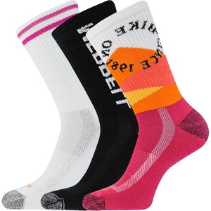 Merrell Repreve Cushioned Hiker Crew Socks 3 Pair(Purple Hike on)