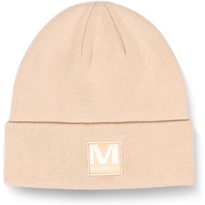 Merrell Unisex Adult Patch Beanie, Classic Double-Layer Knit Hat with Cuff for Slopes & City Warmth(Blush)