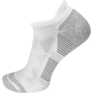 Merrell Unisex MOAB Speed Lightweight Hiker Sock 1 pair per pack(White)