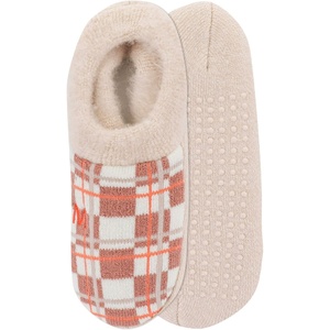 Merrell Unisex-adults Men’s and Women’s Cozy Gripper Slipper Socks – Unisex Soft Brushed Inner Layer and Full Cushion(Petal Pink)