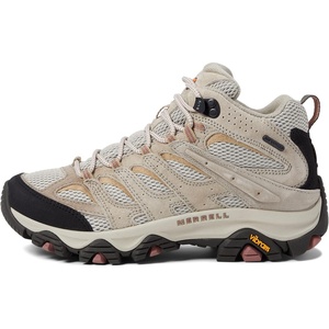 Merrell Women’s Moab 3 Mid Waterproof Hiking Boots(Aluminum)