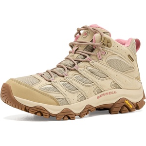 Merrell Women’s Moab 3 Mid Waterproof Hiking Boots(Mountain)