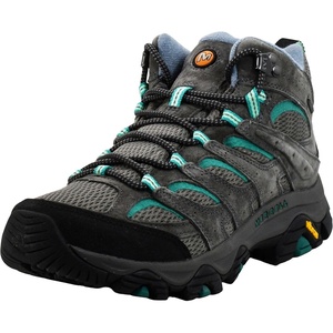 Merrell Women’s Moab 3 Mid Waterproof Hiking Boots(New Granite/Marine)