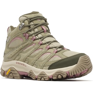 Merrell Women’s Moab 3 Mid Waterproof Hiking Boots(Olivine)