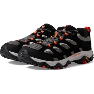 Merrell Women’s Moab 3 Waterproof Hiking Shoe(Black/Tangerine)