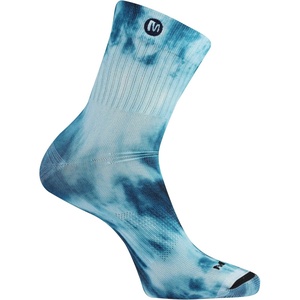Merrell unisex-adult Men’s and Women’s Trail Running Lightweight Socks – Anti-slip Heel and Breathable Mesh(Mid Crew – Blue)