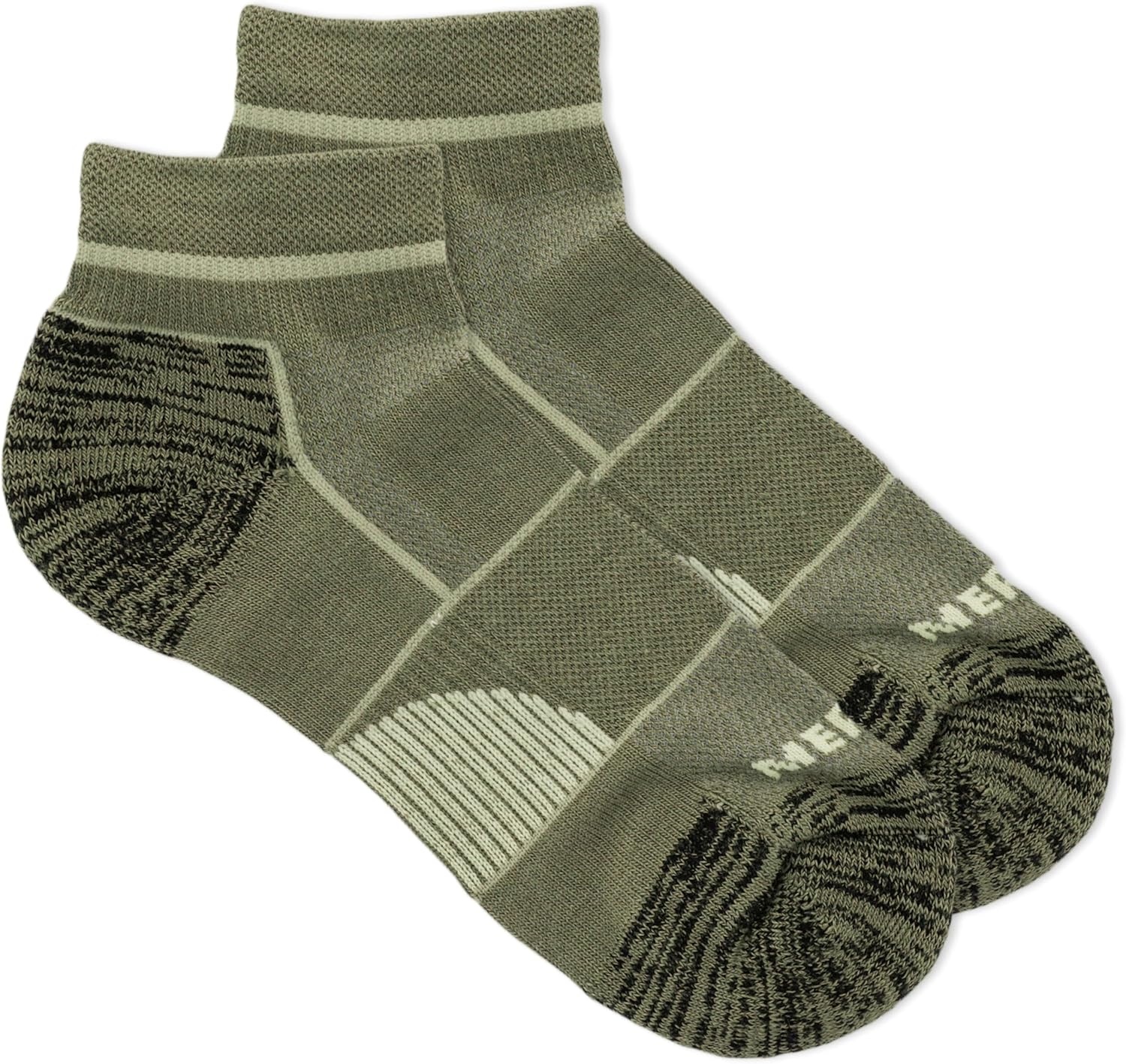 image:imageMens Merrell Light Hiker Crew SocksBrown