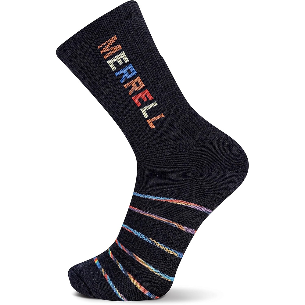 image:imageMerrell Mens Rainbow Mountain Crew 1 Pair PackBlack