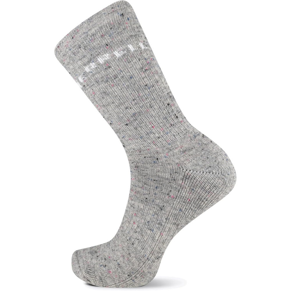 image:imageMerrell Unisexadults Mens and Womens Speckled Wool Blend Crew Socks  Unisex Moisture WickingGray