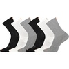 Black Assorted (6 Pairs)