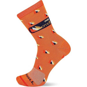 Merrell Men’s Retro Logo Cotton Crew Socks 1 Pair Pack(Orange)