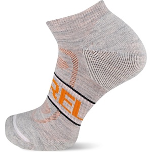 Merrell womens 1 Pack Zoned Low Cut Light Hiker Hiking Socks, Onyx(Gray)